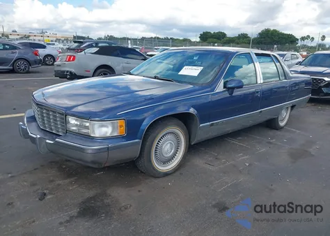 1994 Cadillac Fleetwood Brougham из США, поврежденный, VIN 1G6DW52PXRR718870